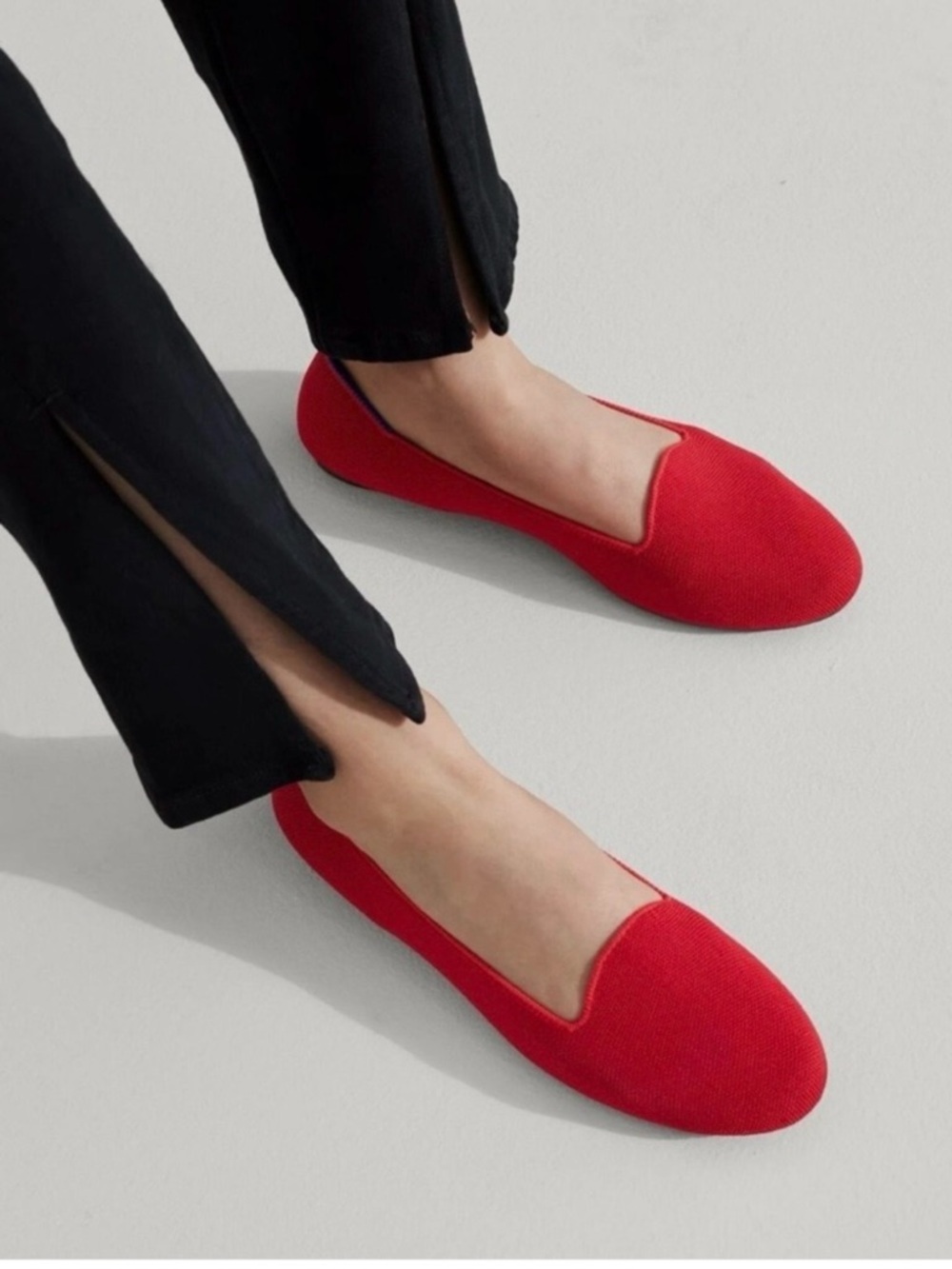 NIB Rothy’s Lounge Loafer Bombshell Red Size 10.5